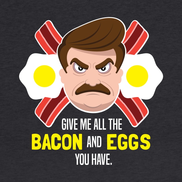 Ron Swanson by Sam Potter Design